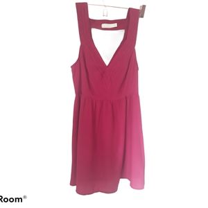 UO Pins And Needles fit and flare Red Dress Sz 2